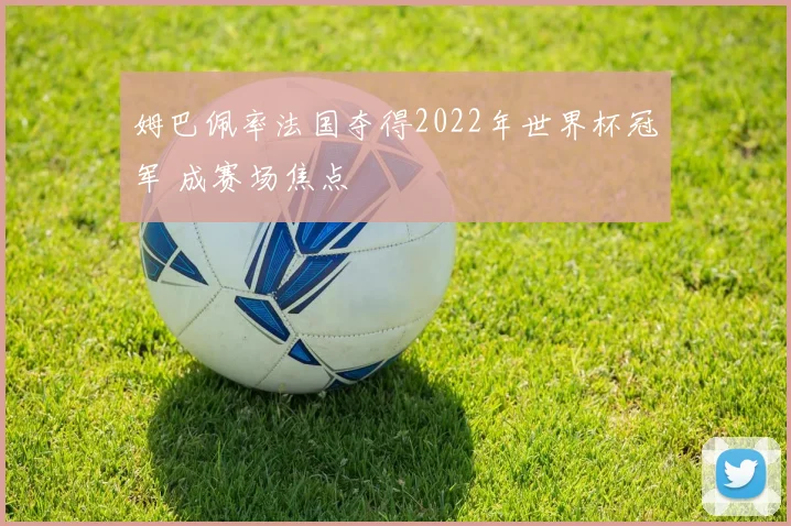 姆巴佩率法国夺得2022年世界杯冠军 成赛场焦点